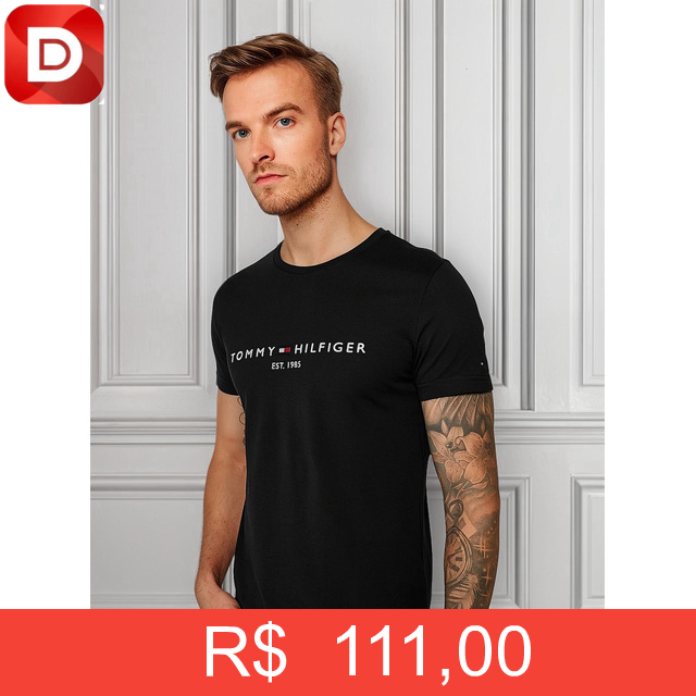 Foto do produto Camiseta Tommy Hilfiger Logo Tee