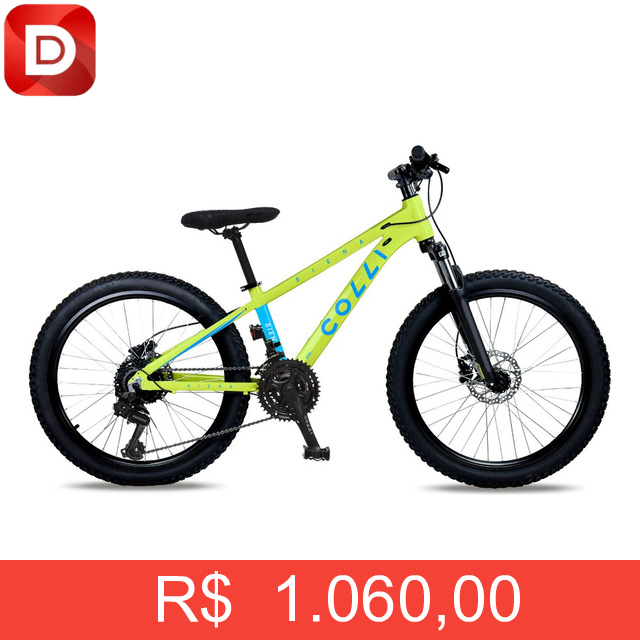 Foto do produto Bicicleta Colli Siena Aro 26'' Quadro Alumínio