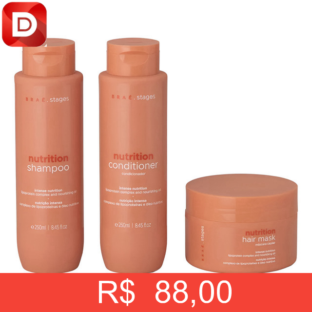 Foto do produto Braé Kit Stages Nutrition