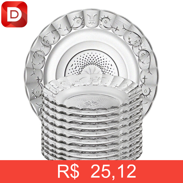 Foto do produto Jogo De Pratos Fundos Egípcio