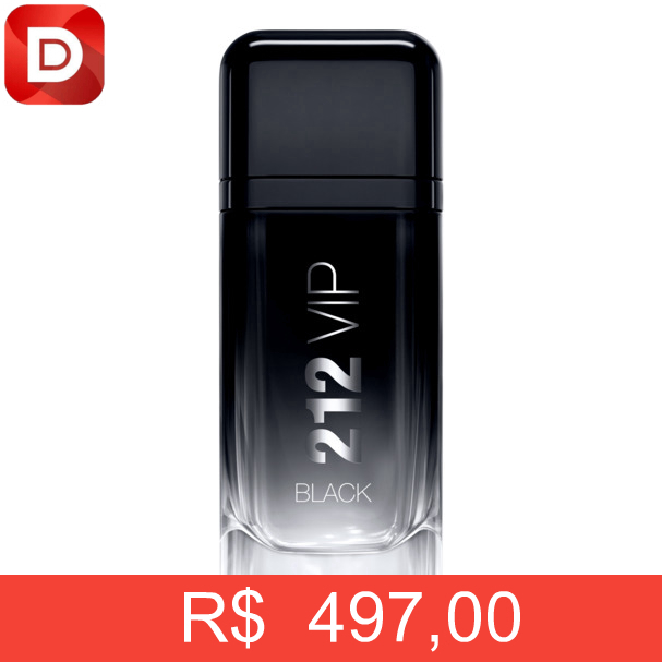 Foto do produto Perfume Carolina Herrera 212 VIP Black Eau de Parfum
