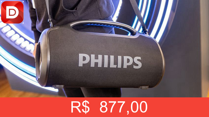 Foto do produto Caixa de Som Bluetooth Boombox PHILIPS TAX400B/00