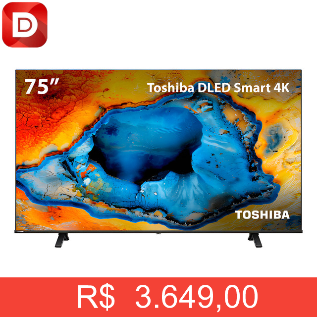 Foto do produto Smart TV Dled 75