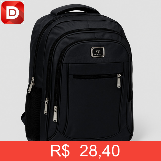 Foto do produto Mochila Grande Alça Reforçada Resistente