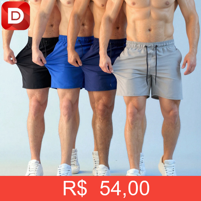 Foto do produto Bermuda Tactel Elastano