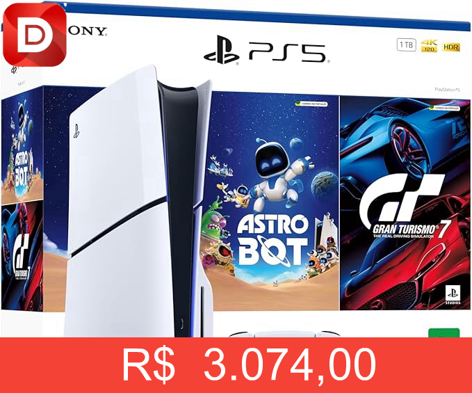 Foto do produto PlayStation 5 Slim Disk
