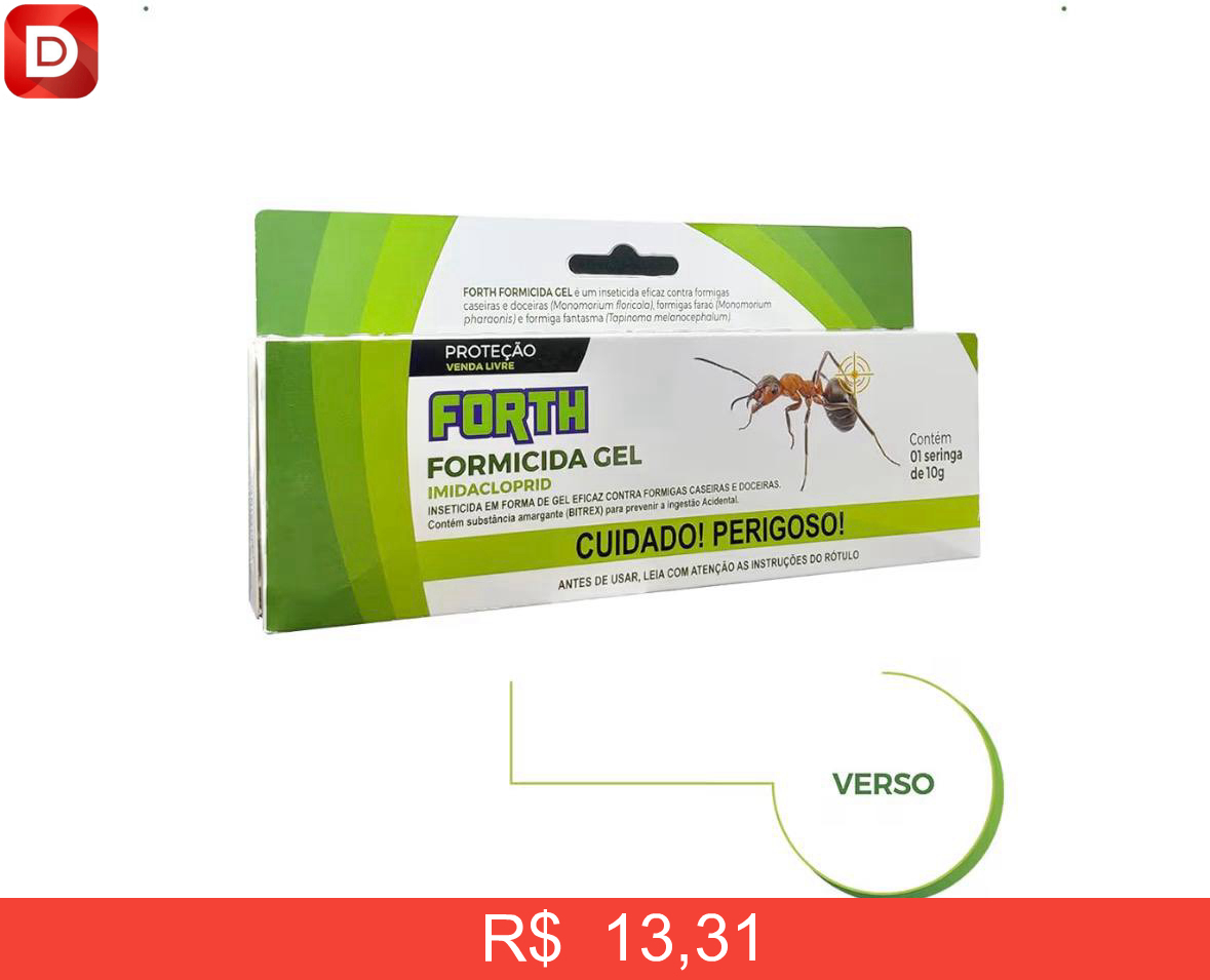 Foto do produto Forth Formicida em Gel
