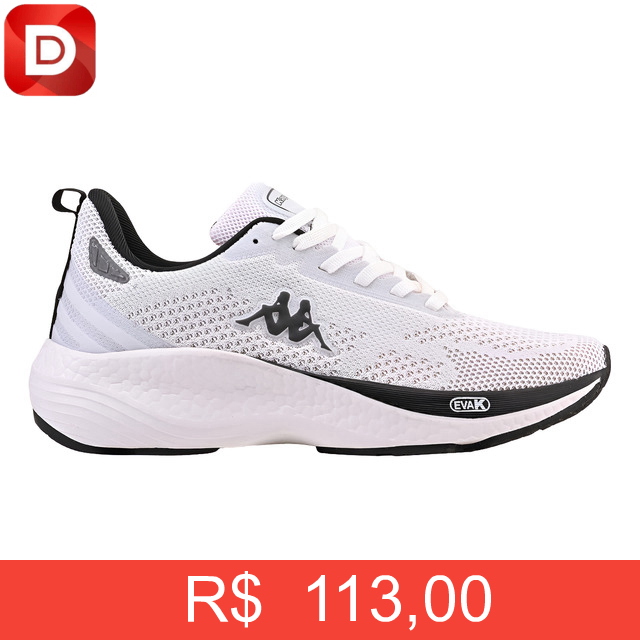 Foto do produto Tênis Kappa Pulse Rx Corrida Conforto