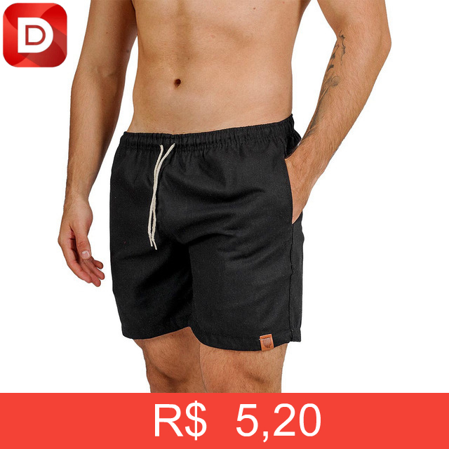 Foto do produto Short De Linho Masculino
