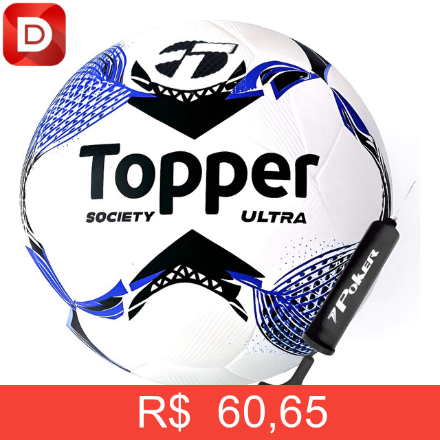 Foto do produto Bola De Futebol Society Topper