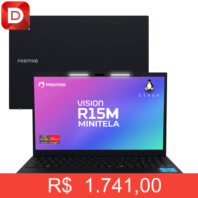 Foto do produto Notebook Positivo Vision R15m