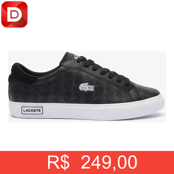 Foto do produto Tênis Lacoste Powercourt Deluxe