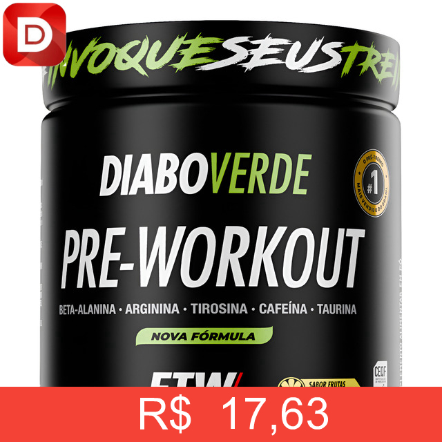 Foto do produto Pré-Treino Diabo Verde FTW