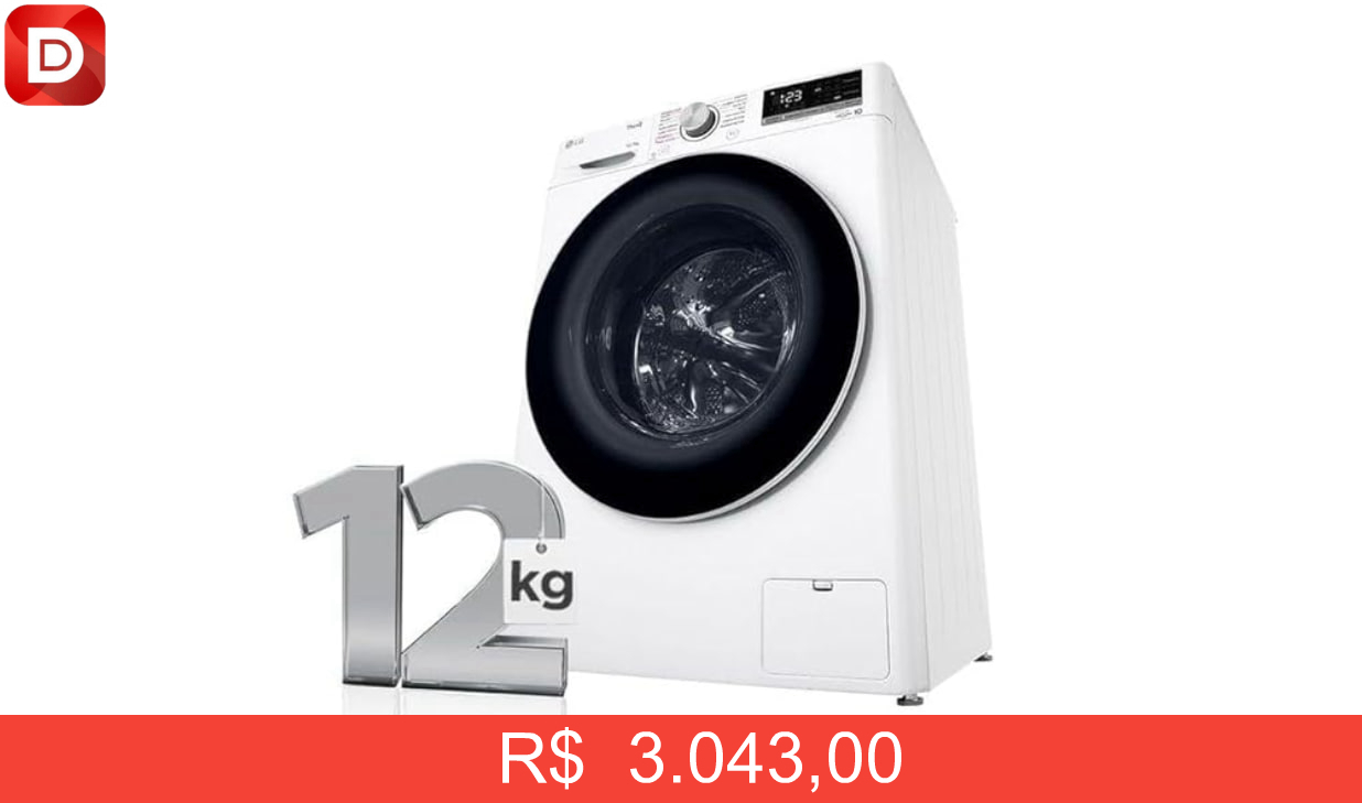Foto do produto Lava e Seca Smart Lg Vc4 12kg