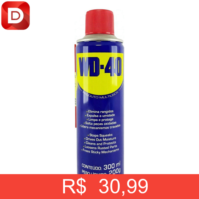 Foto do produto WD 40 Desengripante Lubrificante Multiuso Spray