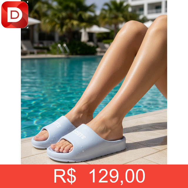 Foto do produto Chinelo Lacoste Slide