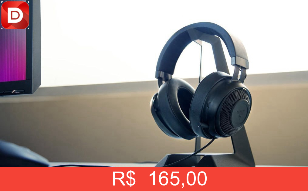 Foto do produto Headset Gamer Kraken Pro V2 Oval