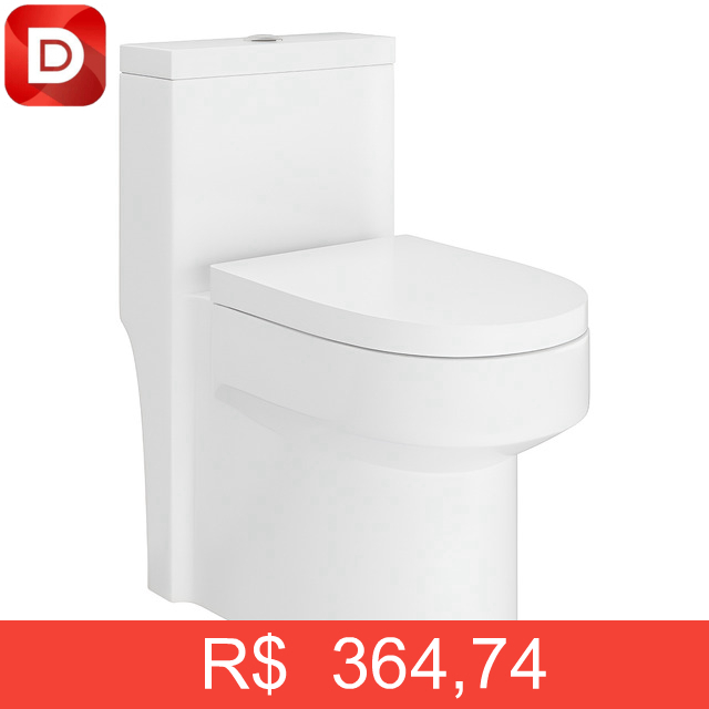 Foto do produto Vaso Sanitário Monobloco Caixa Acoplada