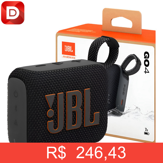 Foto do produto Caixa De Som JBL Go 4