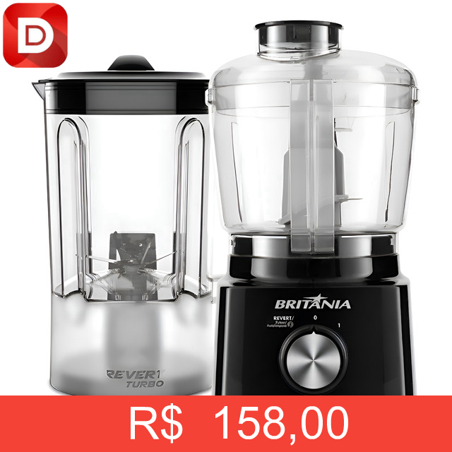 Foto do produto Multiprocessador 2 em 1 Compacto Plus Britânia