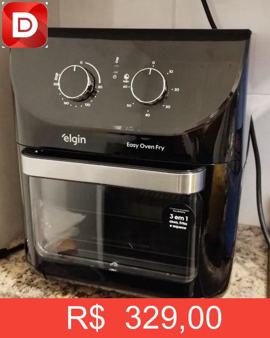 Foto do produto Fritadeira Easy Oven Fry 3 em 1 Elgin
