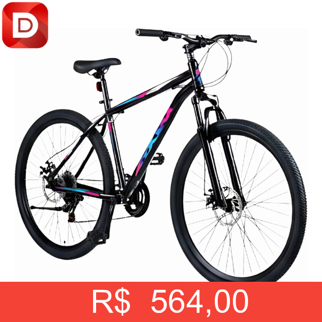 Foto do produto Bicicleta Aro 29