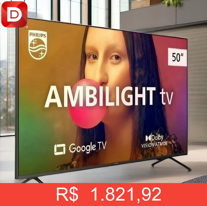 Foto do produto Smart TV Philips 50