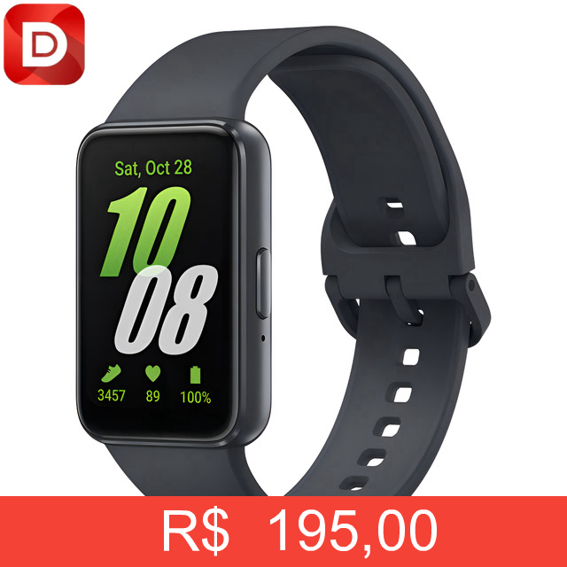 Foto do produto Samsung Smartwatch Galaxy Fit3