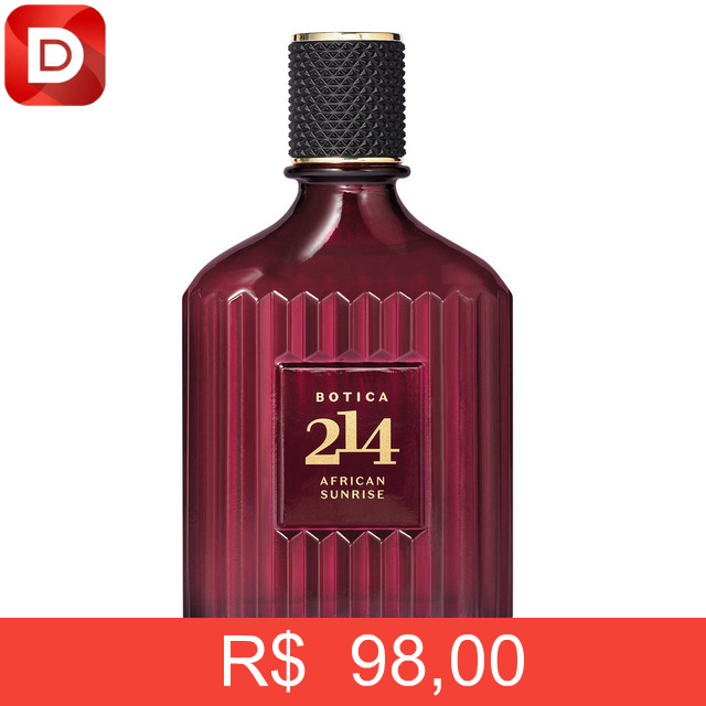 Foto do produto Perfume Boticário Botica 214 African Sunrise