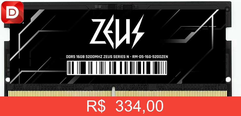 Foto do produto Memória Ram 16gb Ddr5