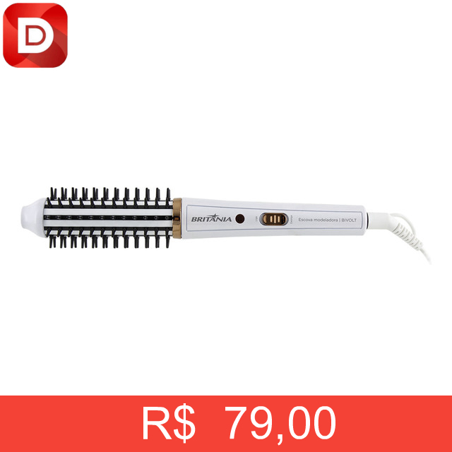 Foto do produto Escova Modeladora Britânia 2 Em 1