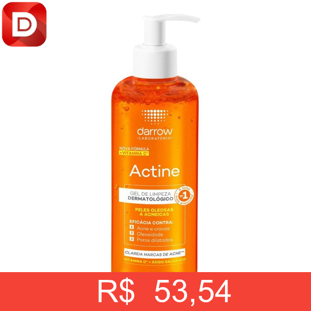 Foto do produto Gel de Limpeza Facial Actine