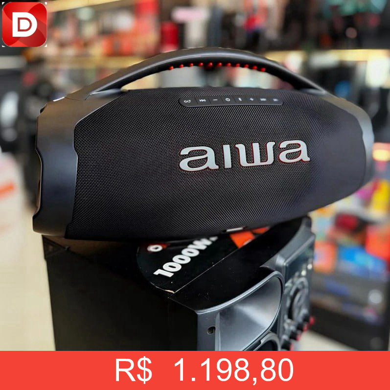 Foto do produto Caixa de Som Boombox Plus AIWA