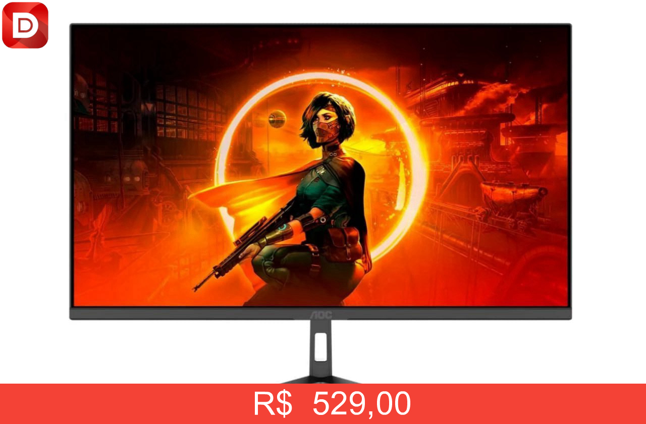 Foto do produto Monitor Gamer AOC 24