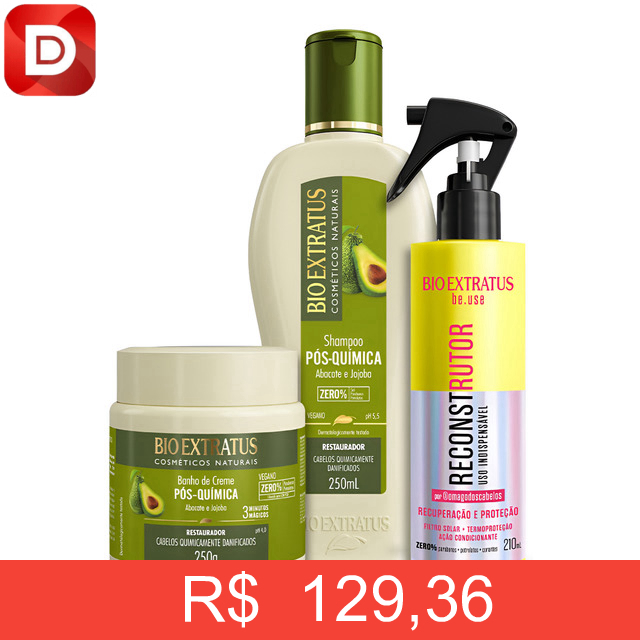 Foto do produto Kit Reconstrutor Pós-química