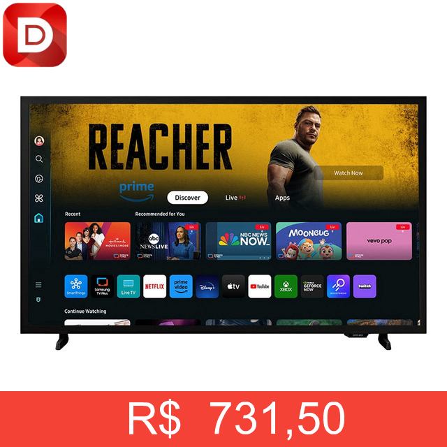 Foto do produto Smart Tv Samsung 32'' Hd Tizen