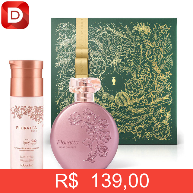 Foto do produto Combo Presente Floratta Rose