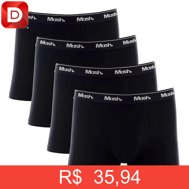 Foto do produto Cuecas Boxer Mash