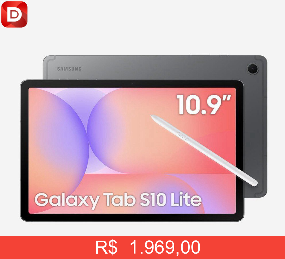 Foto do produto Samsung Galaxy Tab S10 Lite