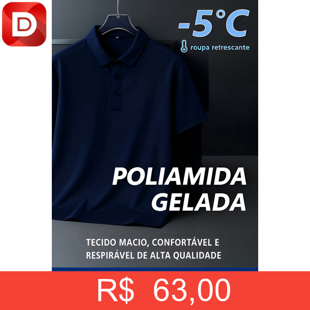 Foto do produto Camisa Polo Piquet Tech
