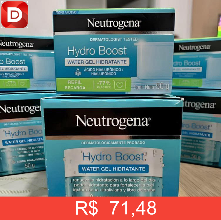 Foto do produto Neutrogena Hidratante Facial Hydro Boost Water Gel