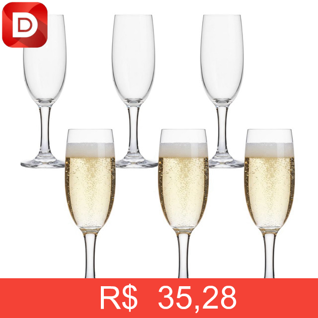 Foto do produto Jogo 6 Taças