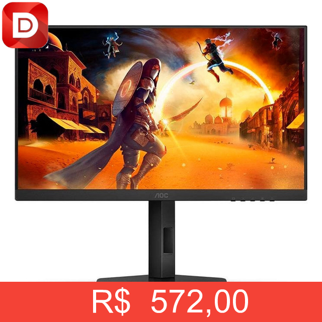 Foto do produto Monitor Gamer AOC 24