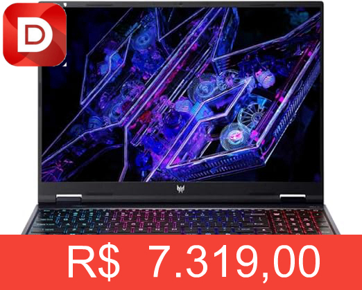 Foto do produto Notebook Acer Predator Helios Neo PHN16-72-74VX