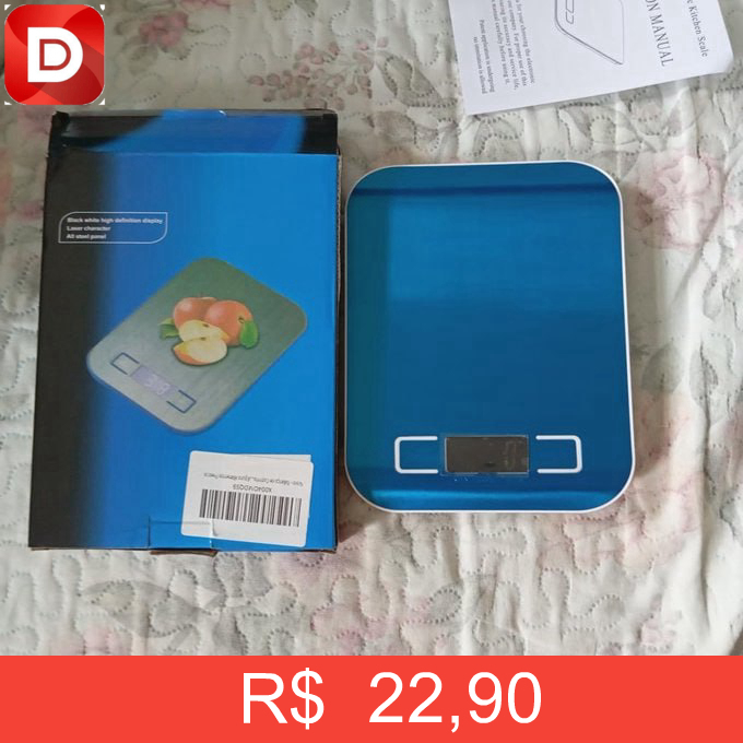 Foto do produto Balança de Cozinha Digital Premium