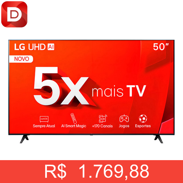Foto do produto Smart TV 4K 50