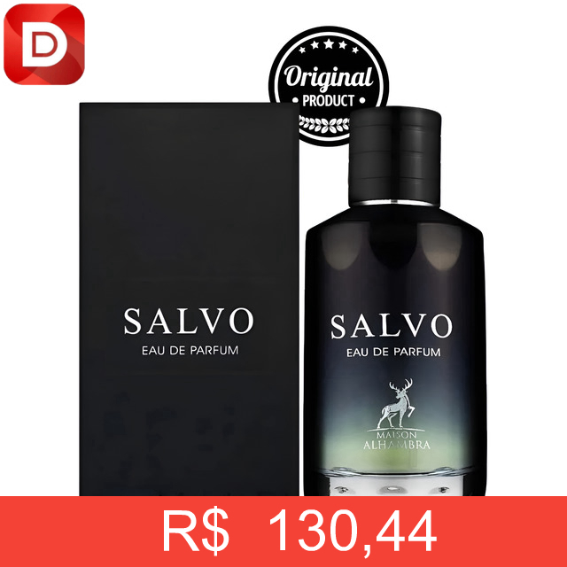 Foto do produto Perfume Árabe Salvo EDP