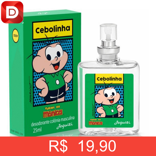 Foto do produto Cebolinha Jequiti Perfume Deo Colônia