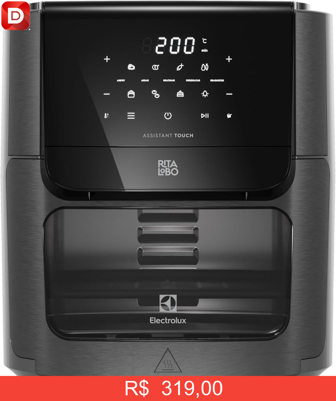 Foto do produto Electrolux Air Fryer Oven