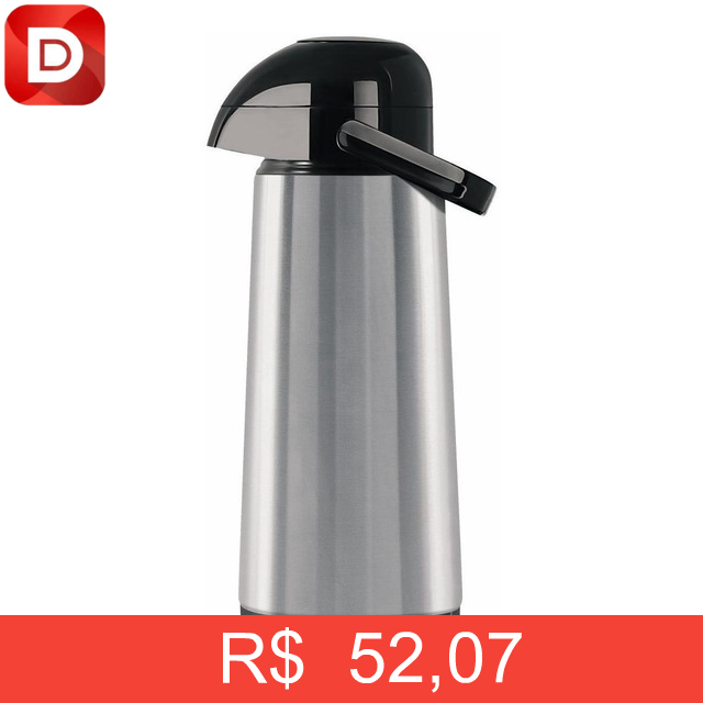 Foto do produto Garrafa Térmica De Pressão